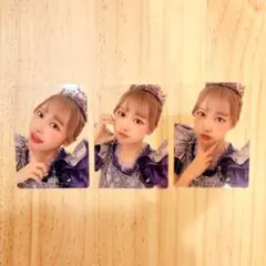 FRUITS ZIPPER クリアトレーディングカード 仲川瑠夏