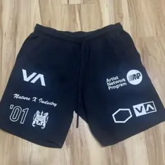 RVCA ショートパンツ スウェット　ブラック Mサイズのサムネイル
