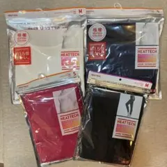 新品未開封UNIQLOユニクロ　ヒートテック極暖4色いろいろセット S/M