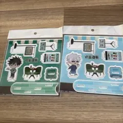 呪術廻戦 タワレコカフェ 五条悟 伏黒恵 ミニアクリルジオラマ 和風喫茶