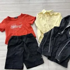 COMME コムサ　90 4点セット 100 アウター　リバーシブル