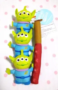 ディズニーリゾート　トイ・ストーリー　リトルグリーンメン　ぬいぐるみバッジ