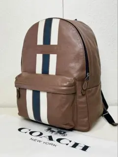 ✅【良品】定価9万　メンテ済み　コーチ　バックパック　ビジネスバッグ　レザー