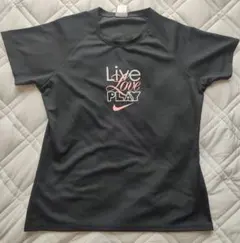 NIKE ナイキ Tシャツ 黒 ロゴ　FIT DRY Y2K　 L ドライのサムネイル