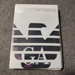 新品　エンポリオ・アルマーニ　ボクサーパンツ 　Lサイズ 　ネイビー