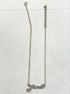 FENDI ラインストーンネックレス