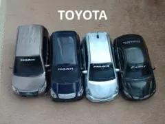TOYOTA　プルバックカー　4台セットのサムネイル