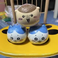 ちいかわ 貯金箱 ハチワレ2個とくりまんじゅう