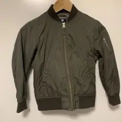 UNIQLO MA-1ジャケット 120サイズ オリーブ　カーキ