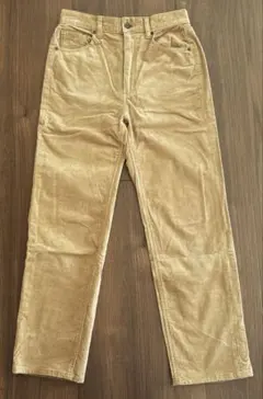 【GU】コーデュロイパンツ（ブラウン）