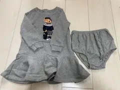 Ralph Lauren ポロベアワンピース 12M 80