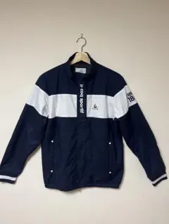 le coq sportif ゴルフジャケット LL ネイビー/ホワイト