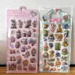 ボンボンドロップシール　ぷくぷく　2枚セット