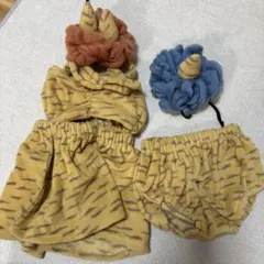 3coins節分　鬼コスチューム男女セット