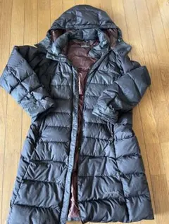 モンベル　トラベルダウンコート　訳あり　収納袋つき