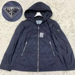 タグ付き✨PRADA 三角ロゴ　ダブルジップ　ナイロンジャケット　大きい　4XL