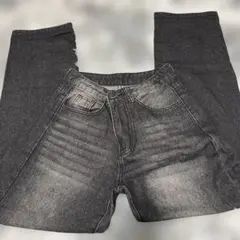 ダークグレー デニム XS