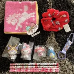Sanrioサンリオ　キャラクターグッズまとめ売り　キティ　クロミ　マイメロ
