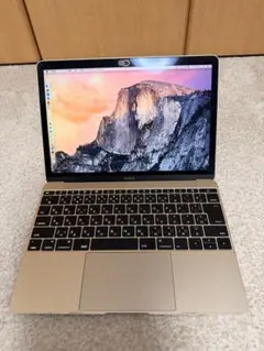 ジャンク品- MacBook 12inch 2017 本体のみゴールド512 - メルカリ