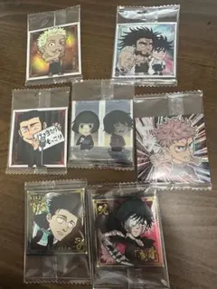 呪術廻戦　にふぉるめーしょん Vol.4 ウエハース　7枚セット