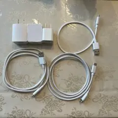 充電器セット ACアダプター3個 USB-Cケーブル2本