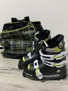 SNOWCARVING スキーブーツ 25cm ケース付