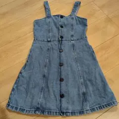 子供用　女の子　ワンピース　ジャンパースカート