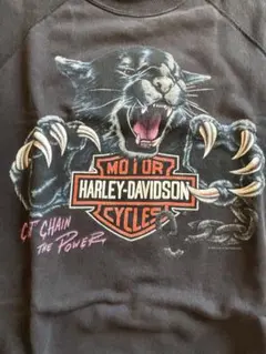 Harley-Davidson スウェット ブラック パンサー柄のサムネイル