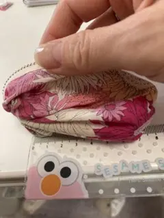 花柄 小銭入れ ファスナー付き