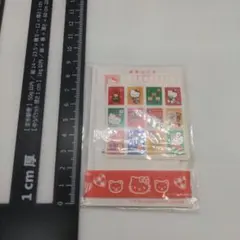 ハローキティ　ミニハガキセット　昭和レトロ