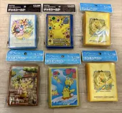 デッキシールド　メガヤミラミのポンチョをきたピカチュウ デッキシールド メガヤミラミのポンチョを着たピカチュウ