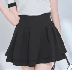 【未使用】michellMacaron 美脚スカート XS ブラック