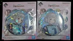 一番くじ 葛城リーリヤ G賞コレクションキラ缶バッジ 2個セット