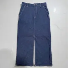 GU ジーユー　ネイビー タイトスカート M 前スリット　両ポケット