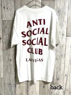 ANTI SOCIAL SOCIAL CLUB 白　Tシャツ　古着