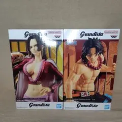 Grandista ボア・ハンコック ポートガス・D・エース フィギュアセット