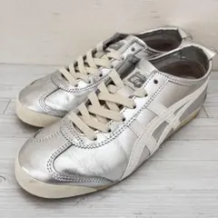人気色✨ Onitsuka Tiger MEXICO66 シルバー メキシコ