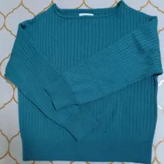 OPAQUE.CLIP リブ編みセーター 40/L