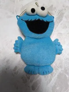 クッキーモンスター ストラップ型ポーチ 財布 小物入れ