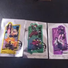 鬼滅の刃 映画　入場者特典　第二弾 クリアカード　3個セット