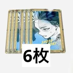 僕のヒーローアカデミア　原画展　箔押しクリアカード　轟焦凍