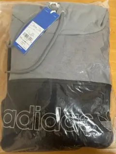 adidas グレー パーカー Mサイズ