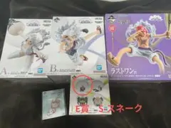ワンピース 1番くじ 思い描く未来　A B E ラストワン賞　フィギュアセット
