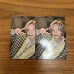 なにわ男子 道枝駿佑 HARD WORK 通常盤 特典 トレカ