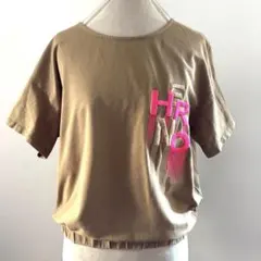 HERNO ヘルノ ロゴ刺繍 半袖トップス 44 ベージュのサムネイル