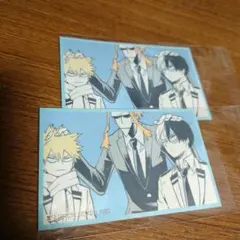 ヒロアカ原画展 メモリアルカードコレクション 爆豪勝己オールマイト轟焦凍