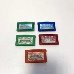 ゲームボーイアドバンス ポケットモンスターセット