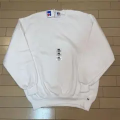 未使用　90s RUSSELL ATHLETIC USA製スウェット 白　XL