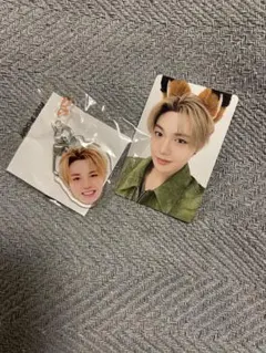 treasure ドヨン　ポップアップ　アクキー＆トレカset