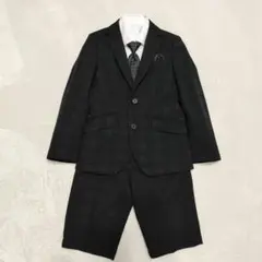 ワンダーファクトリー フォーマルスーツセットアップ 130 4点セット 男の子